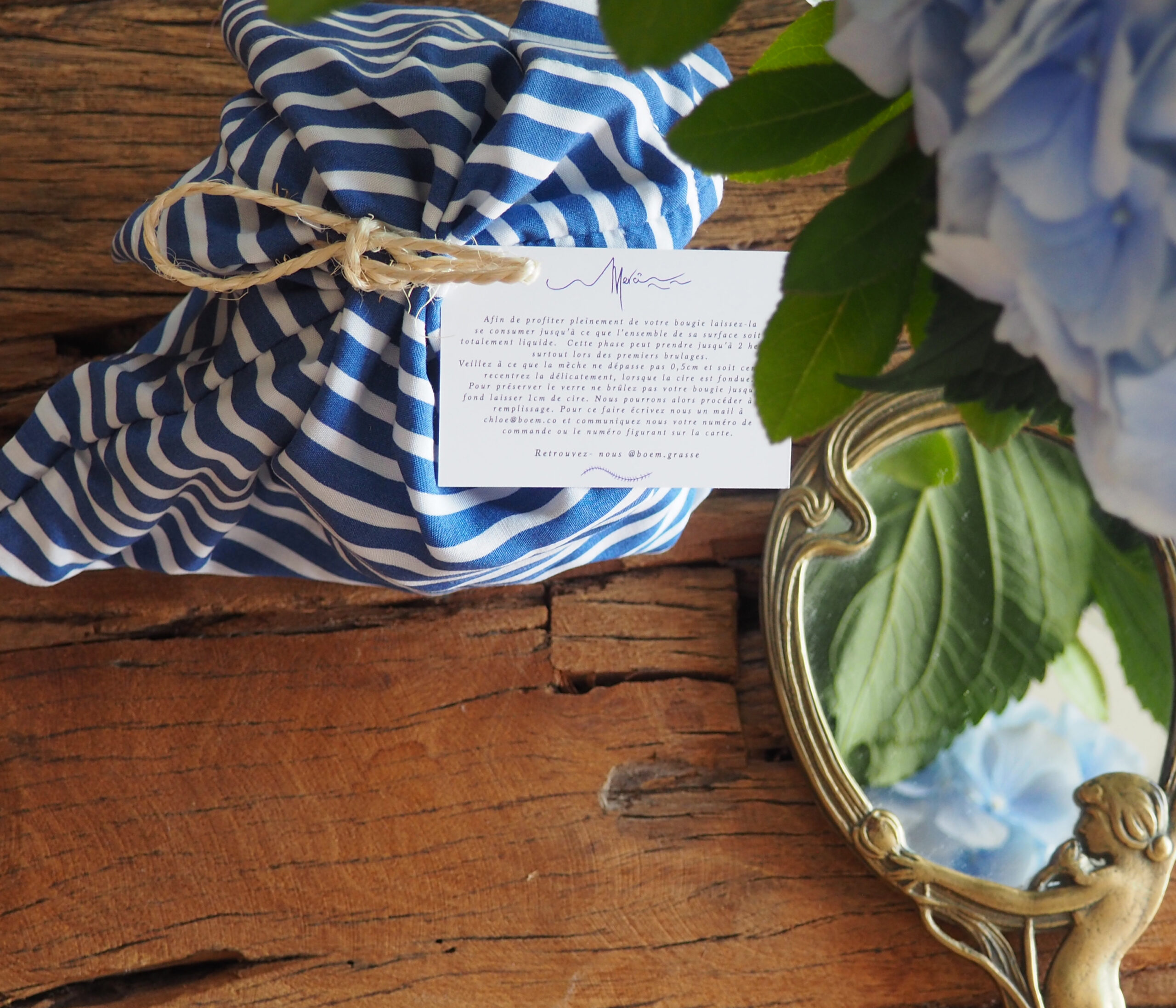 Bougie Santorin – Image 3