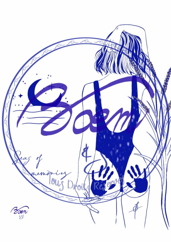Illustration SAINT-TROPEZ - "Night"