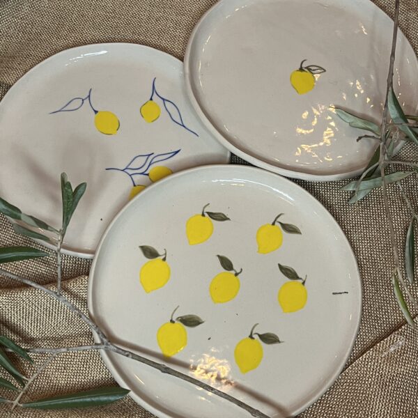 Assiette Citrons Bleus – Image 3