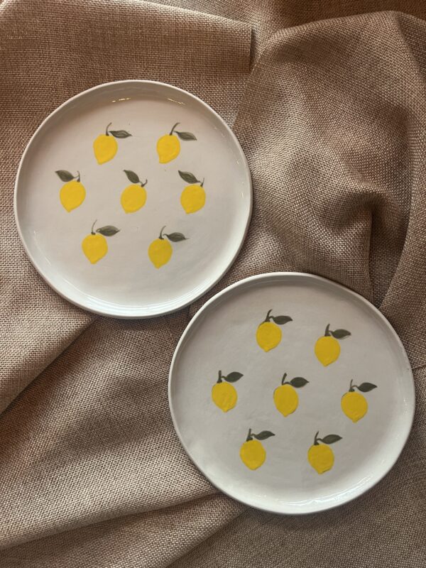 Assiette Citrons