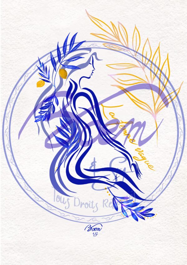 Illustration Femmes Vagues - "La Femme Vague fin 2024"