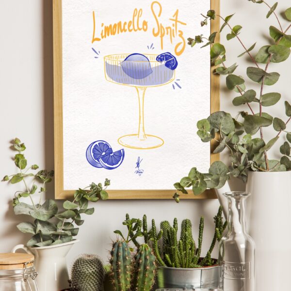 Illustrations - "Limoncello Spritz" – Image 3