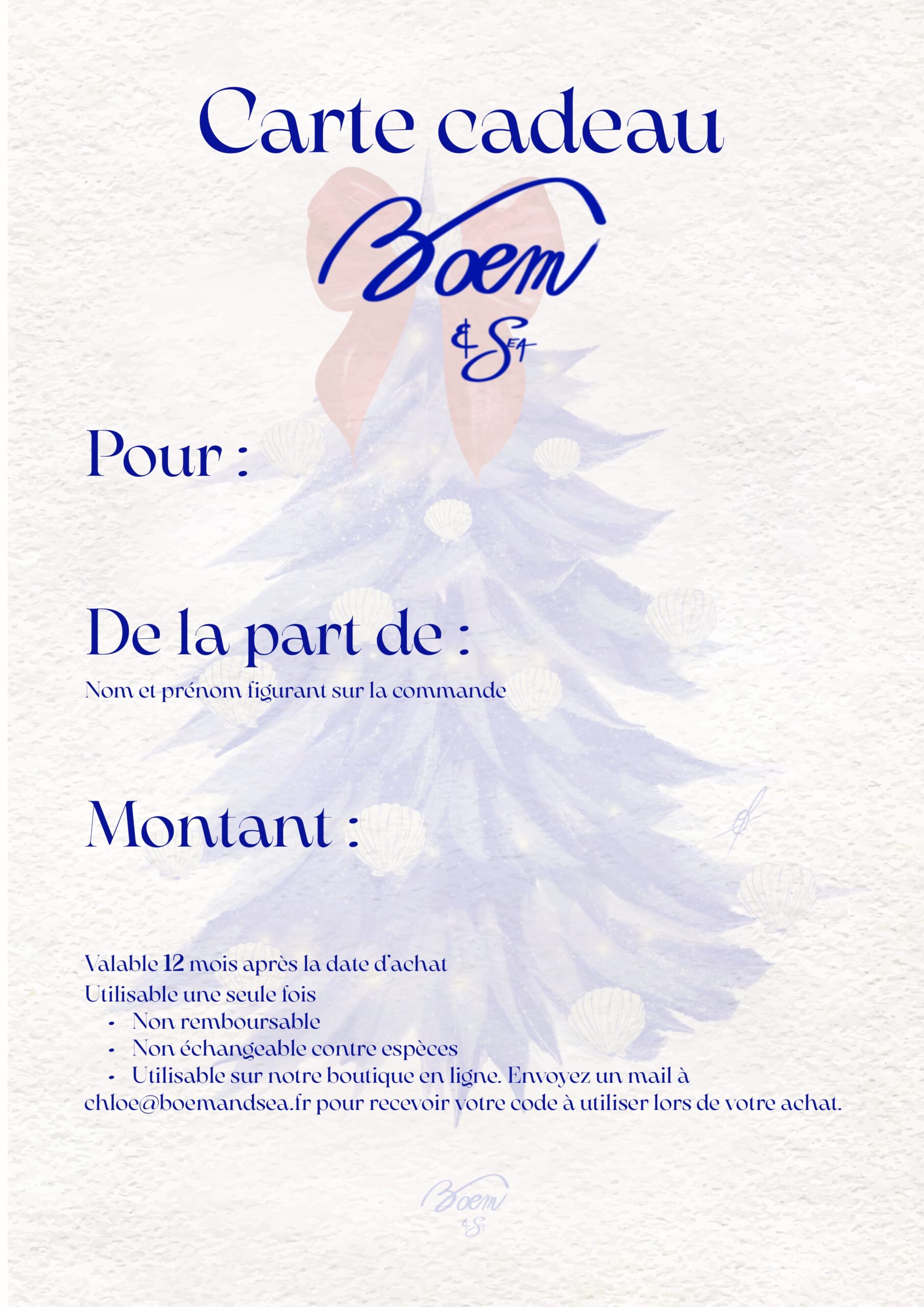 Carte cadeau