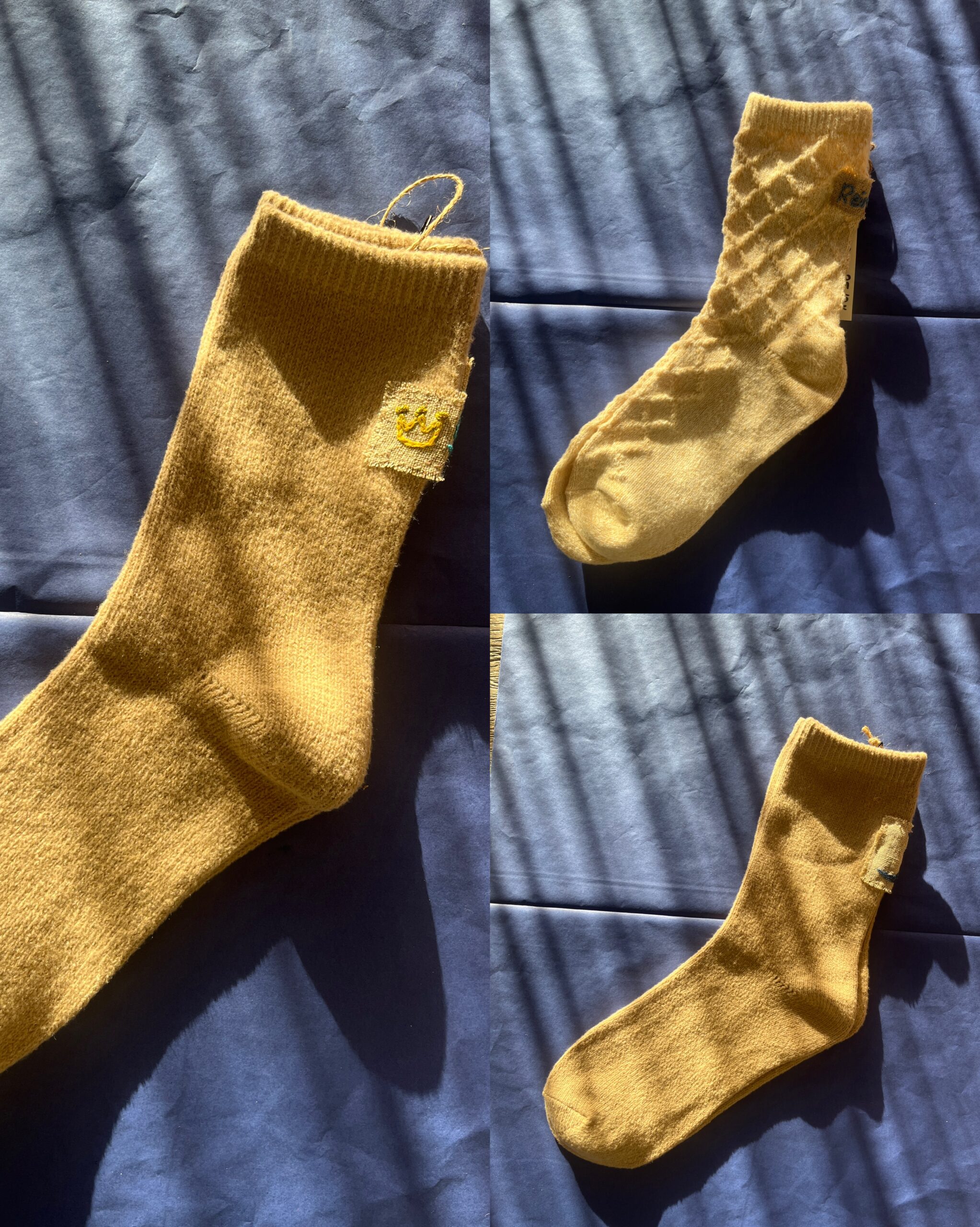 Chaussettes brodées 35/38 - Toutes douces