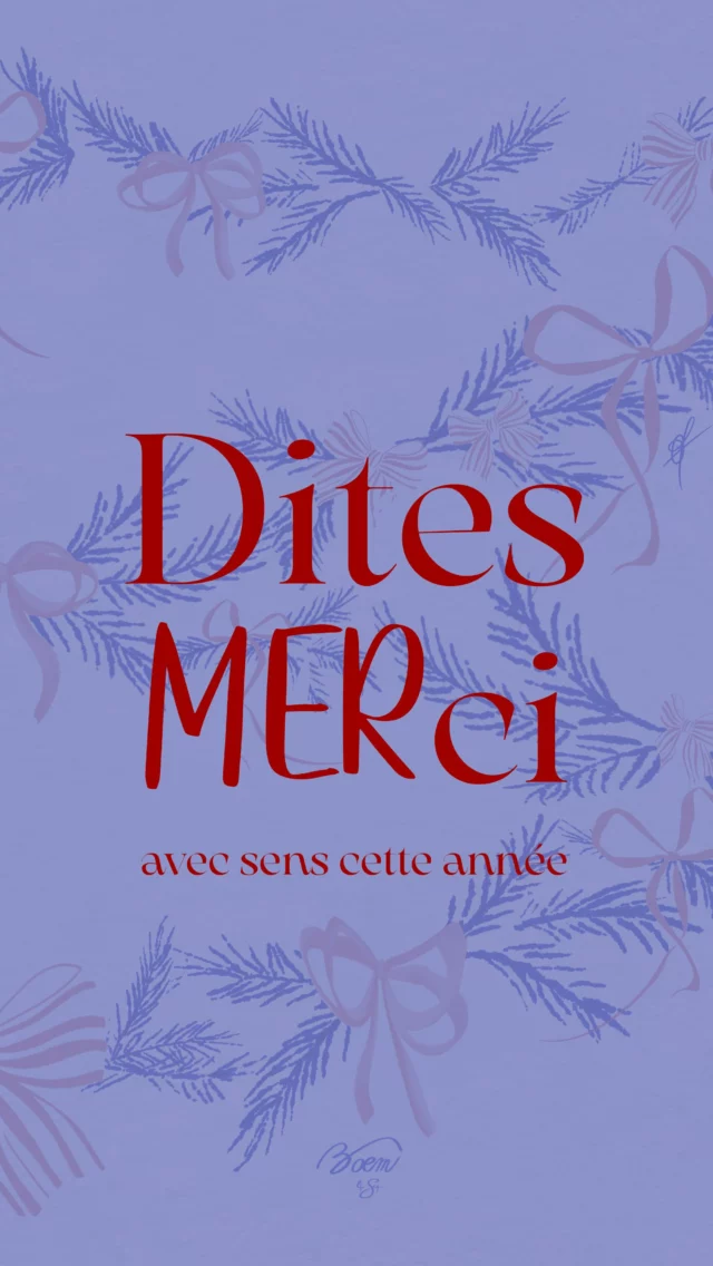 La fin d’année approche… et avec elle, l’envie de remercier, partager, célébrer.
Et si cette année, vos cartes de vœux devenaient plus qu’un simple message ?

Je crée pour les entreprises et les professionnels des cartes illustrées personnalisées, inspirées de mon univers 🌊
Des créations uniques, à l’image de votre marque, pour exprimer vos valeurs avec douceur et authenticité, afin de clôturer l’année avec beauté et sens 

💌Envie d’une carte sur mesure pour vos vœux de fin d’année ?
Écrivez-moi dès maintenant pour discuter de votre projet (le moment idéal pour lancer la création).
.
.
.

#illustration #graphiste #cartevoeux #entreprise #vœux #design #illustrationfrançaise #communicationvisuelle #créationfrançaise #boemandsea #illustrationpersonnalisée